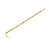 Pulseira cravejada de zirconia citrino banho em ouro 18k - Imagem 2