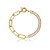 Pulseira cravejada de zirconia cristal banho em ouro 18k - Imagem 1