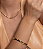 Bracelete liso banho em ouro 18k - Imagem 2