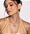 Colar com pingente espirito santo com zirconia banho em ouro 18k - Imagem 3