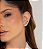 Brinco ear cuff cravejado de zircônia safira banho em ouro 18k - Imagem 2