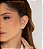 Brinco ear cuff cravejado de zircônia morganita banho em ouro 18k - Imagem 2