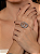 Anel luxo regulável cravejado de zircônia cristal com caneta de ródio branco banho em ouro 18k - Imagem 3