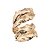 Bracelete liso banho em ouro 18k - Imagem 1