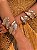 Bracelete liso banho em ouro 18k - Imagem 2