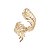 Bracelete liso banho em ouro 18k - Imagem 1