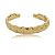 Bracelete liso banho em ouro 18k - Imagem 1