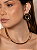 Colar de aro dourado liso banho em ouro 18k - Imagem 7