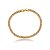 Pulseira de riviera cravejado de zircônia granada banho em Ouro 18k - Imagem 1