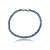 Pulseira de riviera cravejado de zircônia tanzanita banho em Ródio branco - Imagem 1