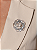 Broche de flor cravejado de zircônia cristal e madre pérola banho em ródio branco - Imagem 2