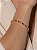 Pulseira cravejada de zircônia cristal banho em ouro 18k - Imagem 2