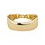 Bracelete dourado liso banho em ouro 18k - Imagem 1
