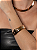 Bracelete dourado liso banho em ouro 18k - Imagem 3