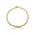 Colar Dourado de Malha Liso – Banho em Ouro 18K - Imagem 1