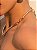 Colar dourado liso banho em ouro 18k - Imagem 4