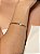 Bracelete com detalhe cravejado de zircônia cristal banho em ouro 18k - Imagem 2