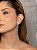 Brinco ear cuff de luxo cravejado de zircônia cristal banho em ouro 18k - Imagem 2