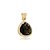 Pingente de luxo cravejado de zircônia peridoto e cristal banho em ouro 18k - Imagem 1