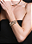 Bracelete dourado liso trançado banho em ouro 18k - Imagem 3