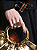 Anel dourado acetinado banho em ouro 18k - Imagem 2