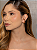 Piercing fake torcido liso banho em ouro 18k - Imagem 3