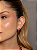 Conjunto de Brinco e colar Luxo liso com pedra Fusion Coral - Imagem 3