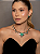 Conjunto de Colar e Brinco Luxo com Pedra Fusion Aqua Banho em Ouro 18K - Imagem 1
