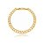 Pulseira cravejada de zircônia cristal banho em ouro 18k - Imagem 1