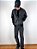 Jaqueta Bomber Casual Courino All Black - Imagem 1