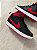 Tênis Nike Court Borough Mid Preto/Vermelho - Imagem 3