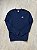Moletom Nike Club Azul Marinho Gola Careca - Imagem 1
