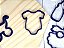 Cortador de Biscoito Body Baby A - Imagem 1