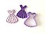 Cortador de Biscoito Vestido princesa - Imagem 1