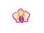 Cortador de Biscoito Orquídea - Imagem 1