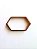 Cortador de bolacha moldura hexagonal reta - Imagem 1