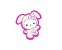 Cortador de Biscoito Hello Kitty de Páscoa - Imagem 1