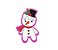 Cortador de Biscoito Boneco de neve fofolete - Imagem 1