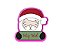 Cortador de Biscoito Papai Noel Plaquinha A - Imagem 1