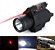 Lanterna Tática Led com Mira Laser Red para Armas - Imagem 1