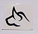 Adesivo Taurus logo - 9x9 - Imagem 2