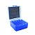 Caixa Shotgun Para 25 Cartuchos Cal. 12GA / 20GA / 36GA – Azul/vermelho - Imagem 4