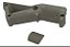 FRONT GRIP - FOREGRIP - POLÍMERO ANGULAR - CORES  TAN/PRETO - Imagem 6