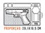 Tapete Manutenção Armas Curtas - Gunpad Essencial - borracha Shotgun - Imagem 2