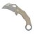 Canivete Karambit Raptor Desert inox AVB - Imagem 1