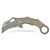 Canivete Karambit Raptor Desert inox AVB - Imagem 4