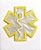 Patch cruz da vida dourado - aph - Imagem 2