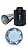 Kit Exaustor Axial 125mm Dna420 com Filtro 125S - Imagem 1