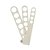 Medidor de Dedo Plástico Branco - Imagem 1