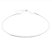 Gargantilha Fio Choker Corrente Regulável Prata 925 - Imagem 1